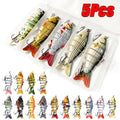 Hyper-Realistic 6-Segment Sinking Swimbait