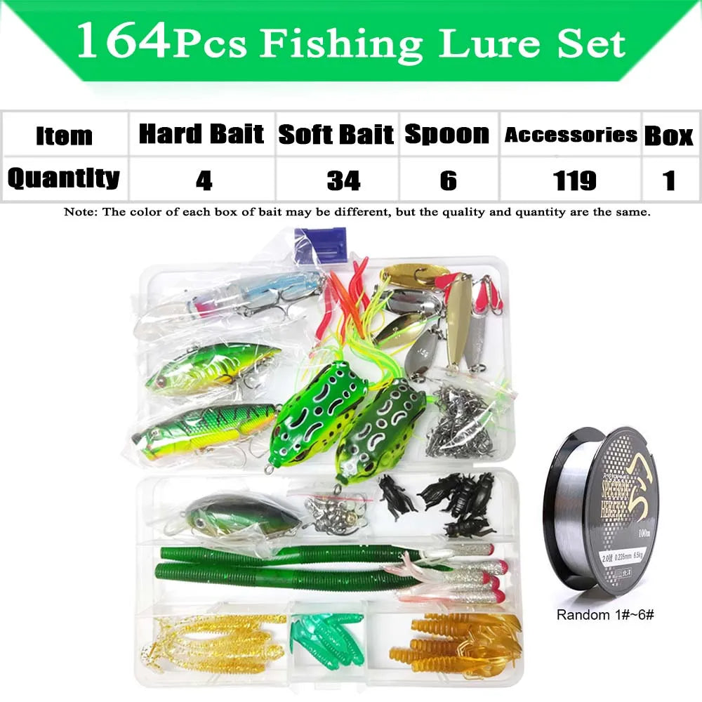 Pro-Grade Waterproof Lure Arsenal