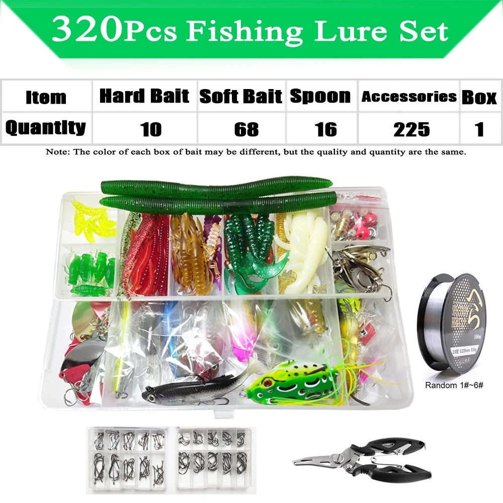 Pro-Grade Waterproof Lure Arsenal