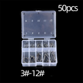 Professional High-Carbon Steel Circle Hooks