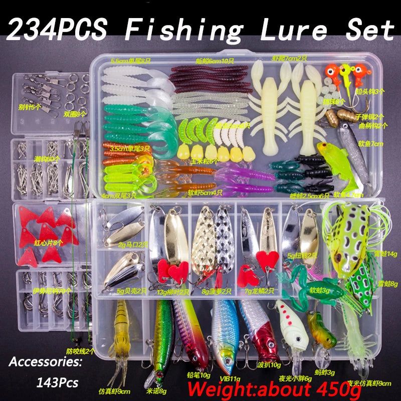 Pro-Grade Waterproof Lure Arsenal