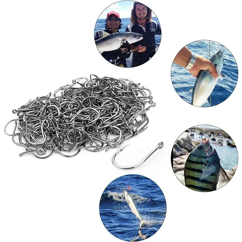 Professional High-Carbon Steel Circle Hooks