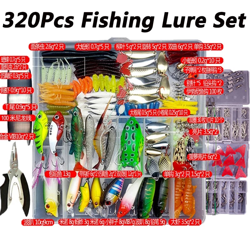 Pro-Grade Waterproof Lure Arsenal