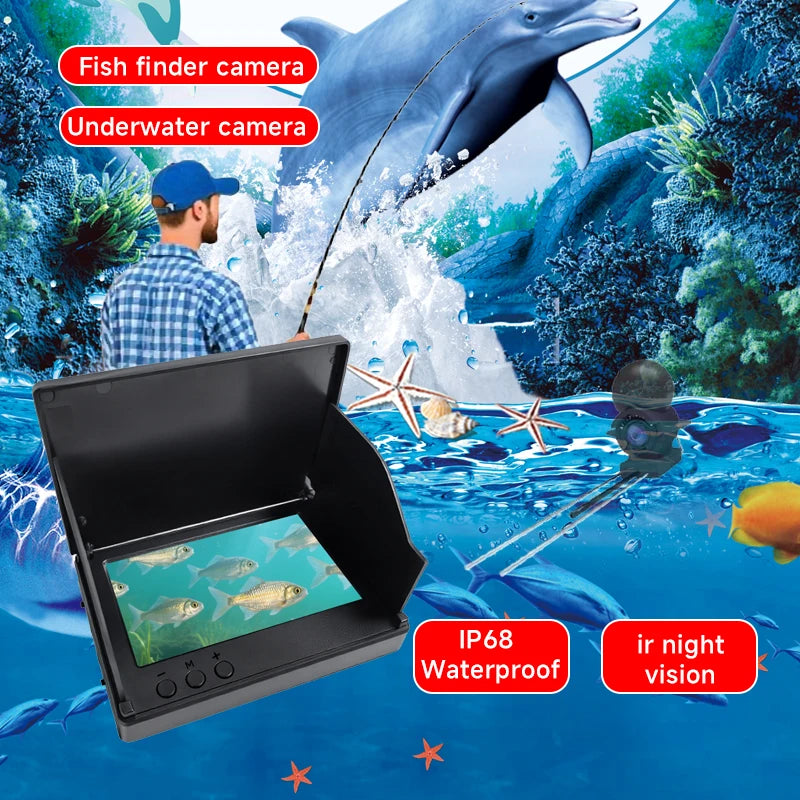 HD Panoramic Underwater Fishing Camera
