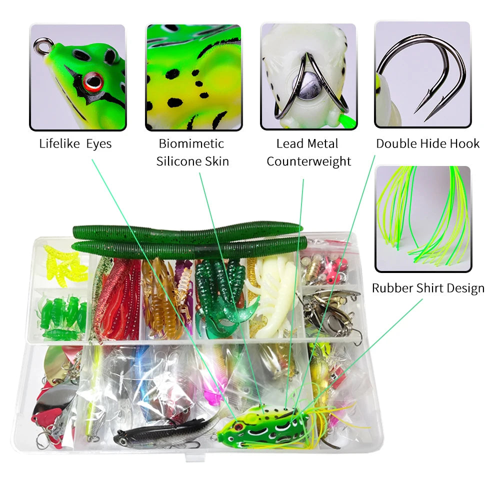 Pro-Grade Waterproof Lure Arsenal