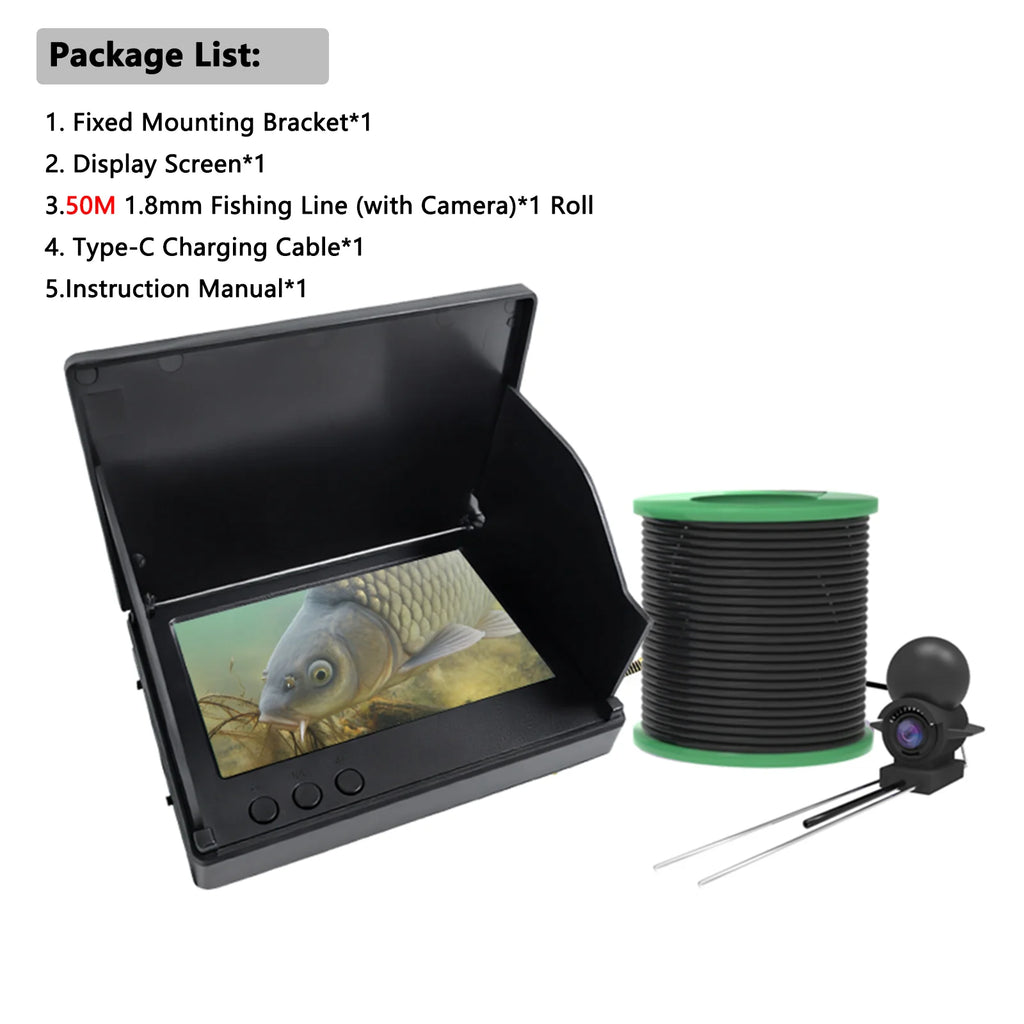HD Panoramic Underwater Fishing Camera