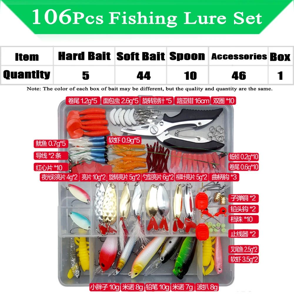 Pro-Grade Waterproof Lure Arsenal